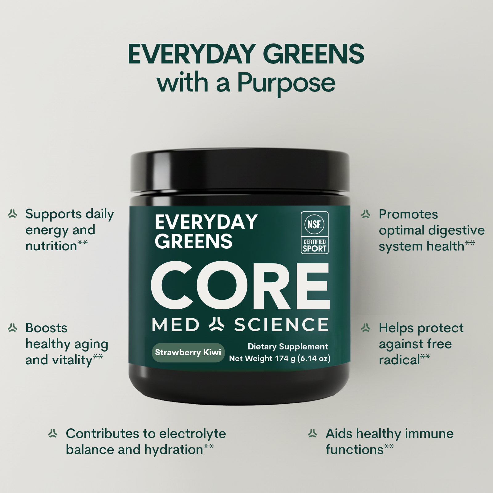 Everyday Greens (Strawberry Kiwi)
