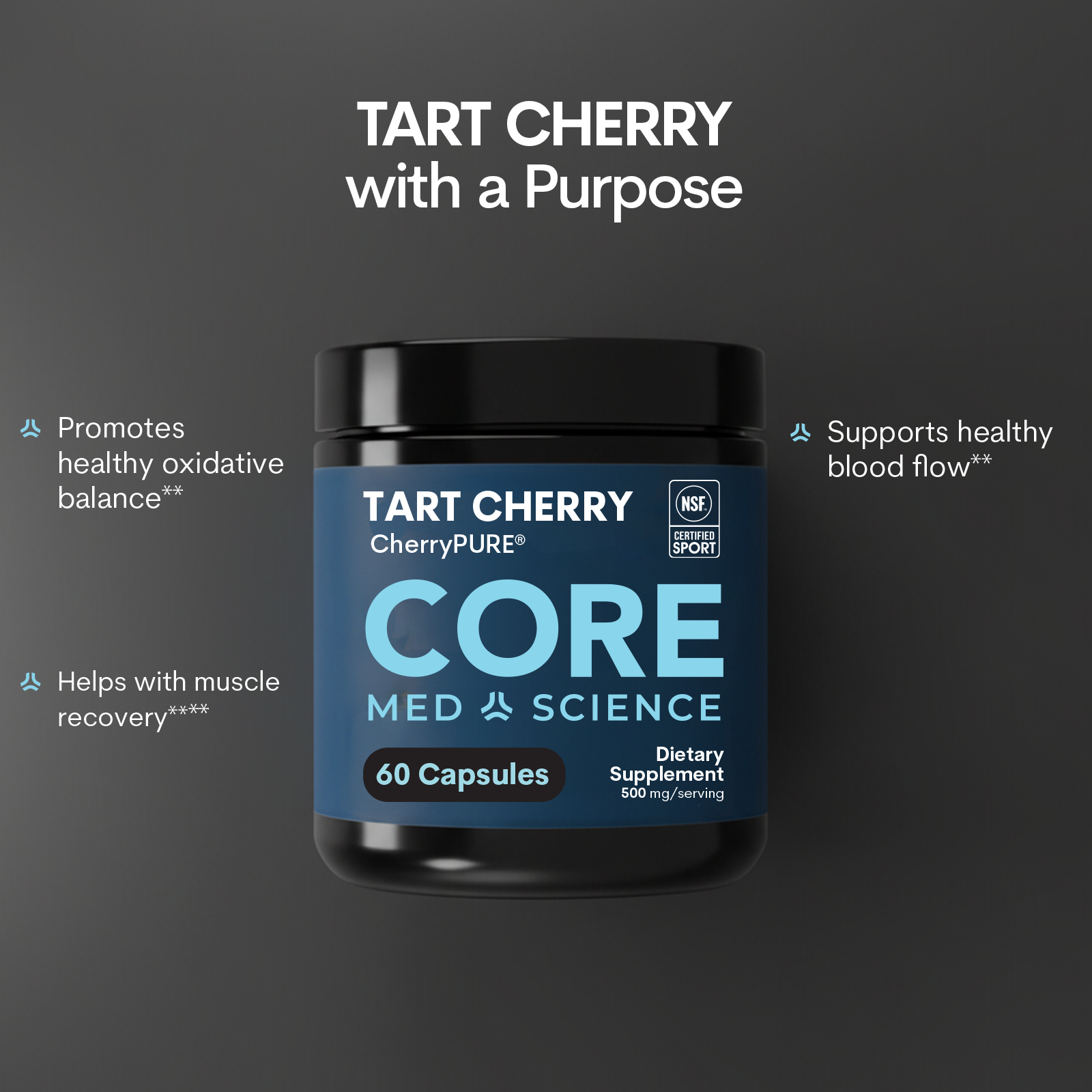 Tart Cherry: Bottle (60 Count)