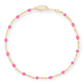 pink daisy bracelet