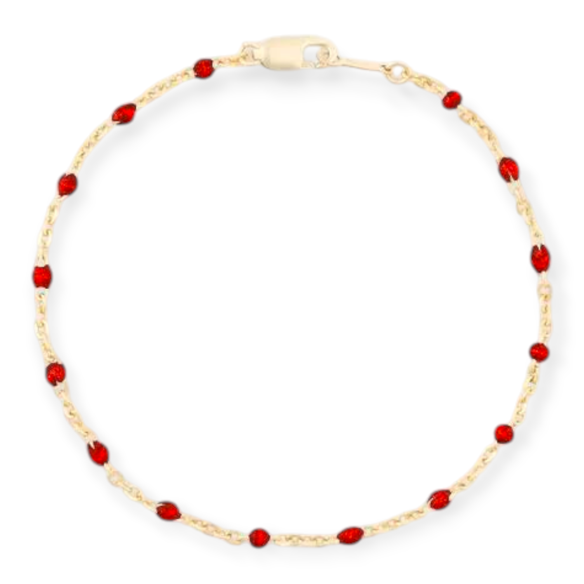 red daisy bracelet